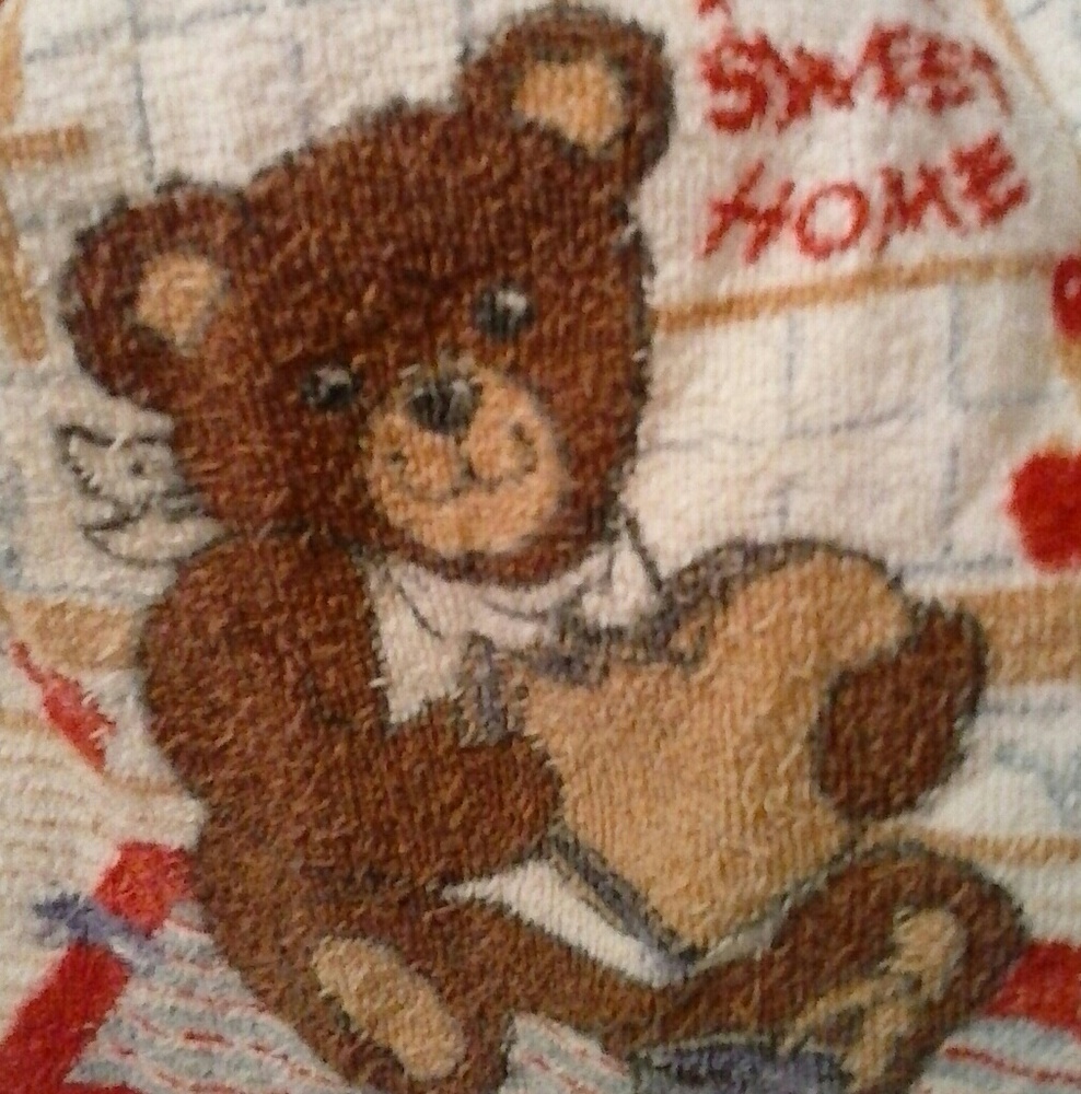 The Cutest Handmade Crouched Kitchen Towel